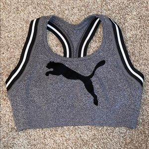 PUMA sports bra with padding inserts